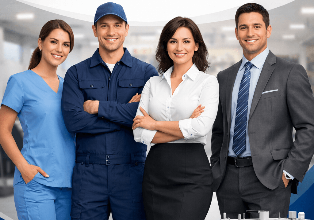 Dotaciones empresariales — uniformes, ropa industrial y hospitalaria